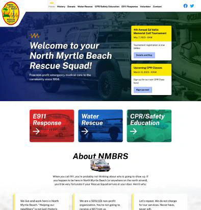 North Myrtle Beach Resque Squad Homepage