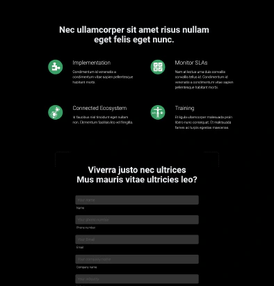 Bottom area of page